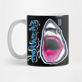 Shark Graffiti Mug